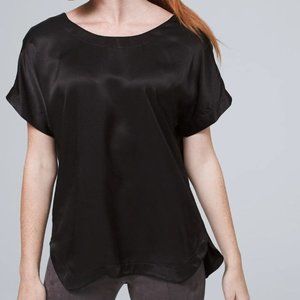 WHBM Woven-Front Tee - NWT
